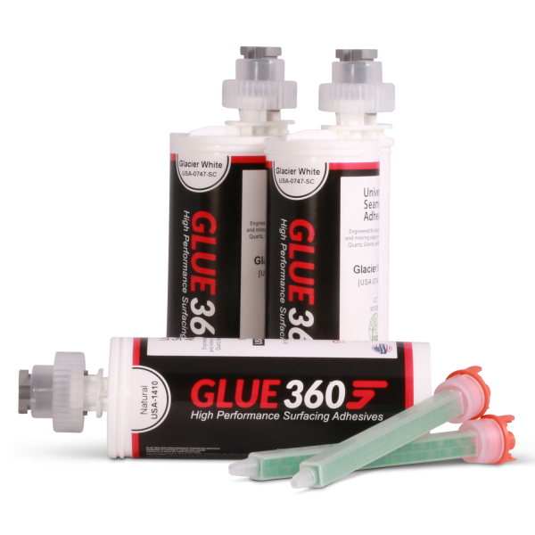Glue 360 Universal Seaming Adhesive 250 ml cartridge for countertop seams